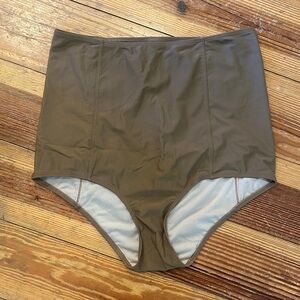 Kortni Jeane Tan Extended High Waisted Bottoms